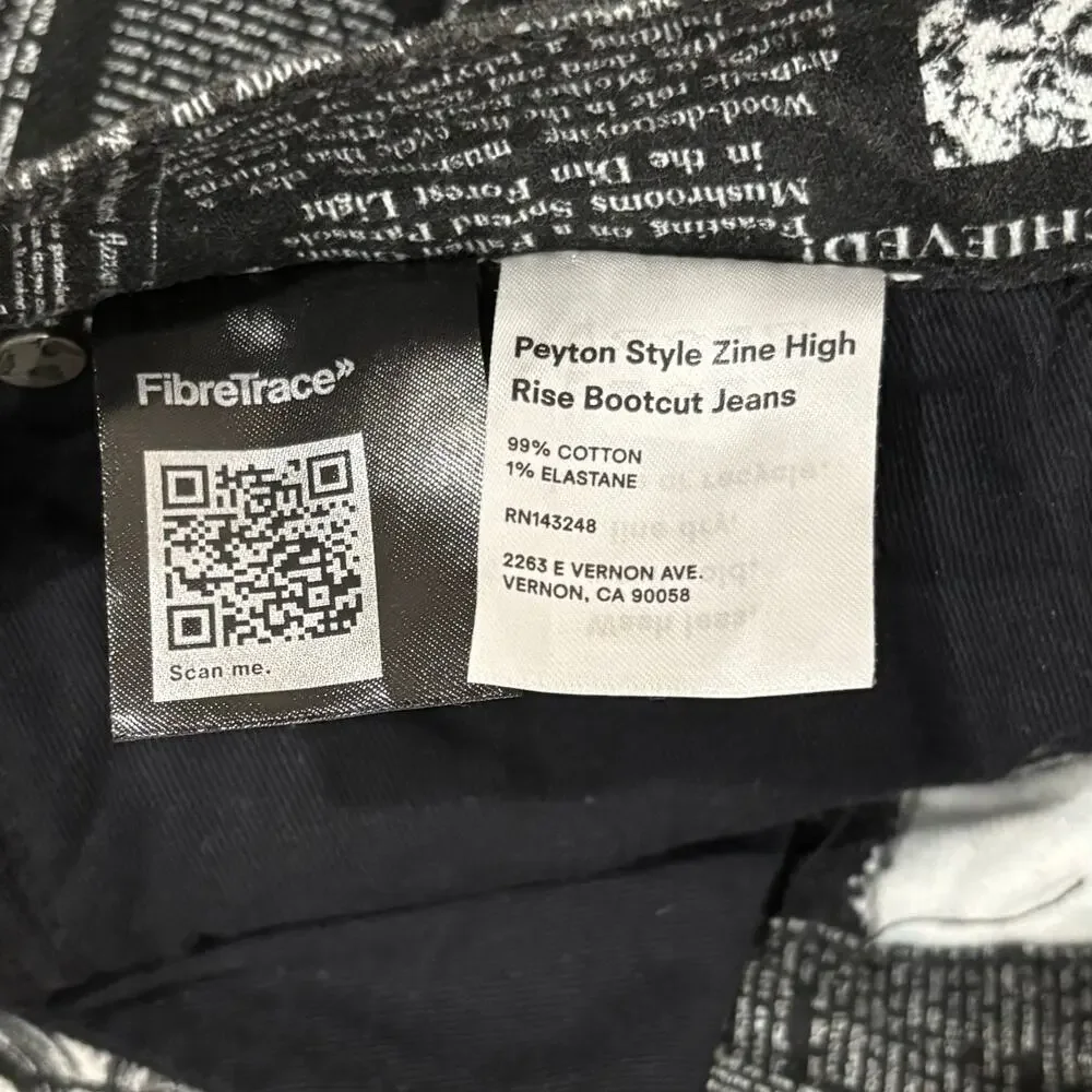 Reformation Peyton Style Zine High Rise Bootcut Jeans Size 27